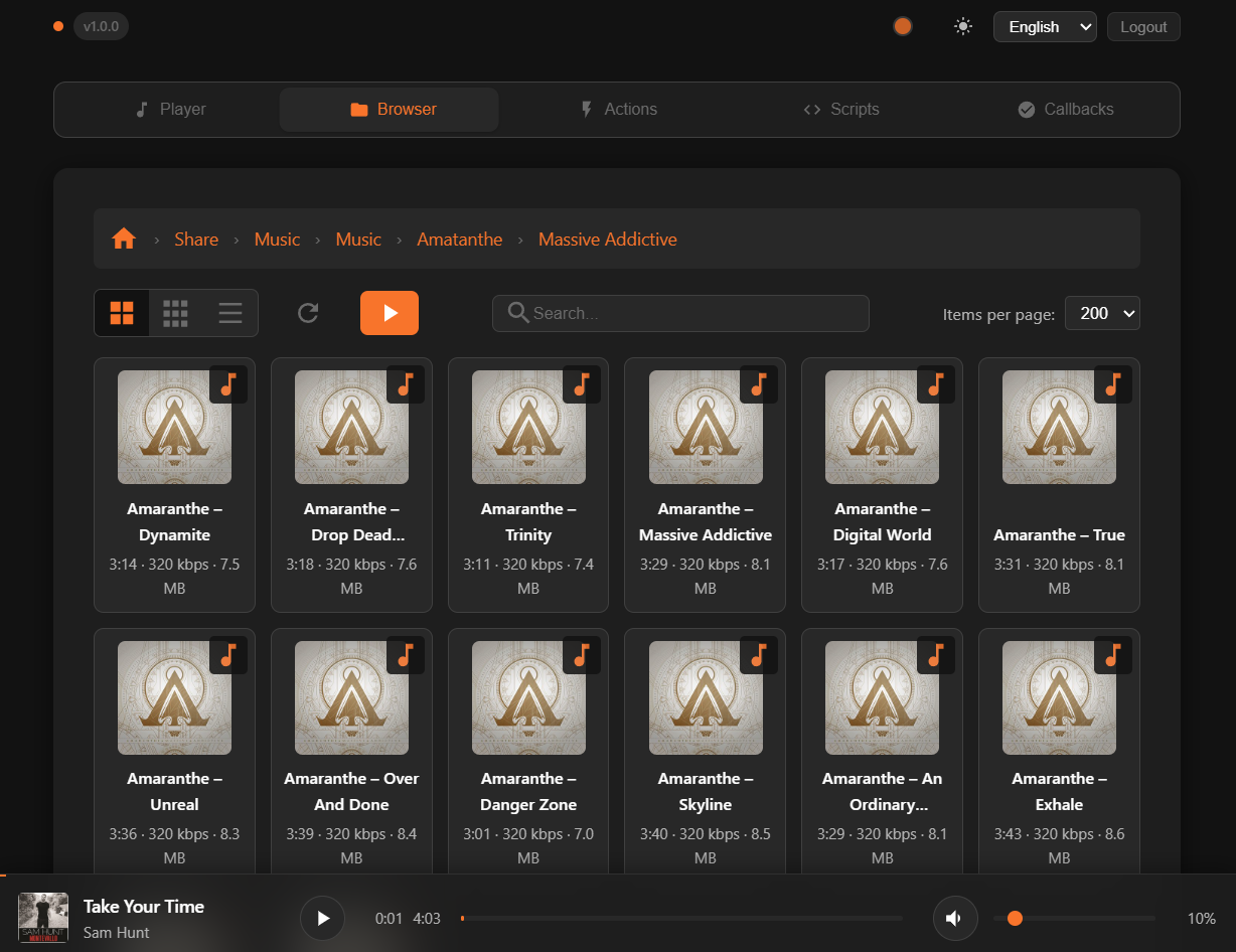 Media Browser